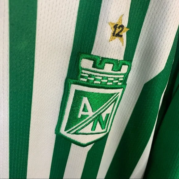 SOLD: Nike Dri-Fit Colombia Postobon Atletico Nacional Soccer Jersey Men’s Size - Picture 7 of 16